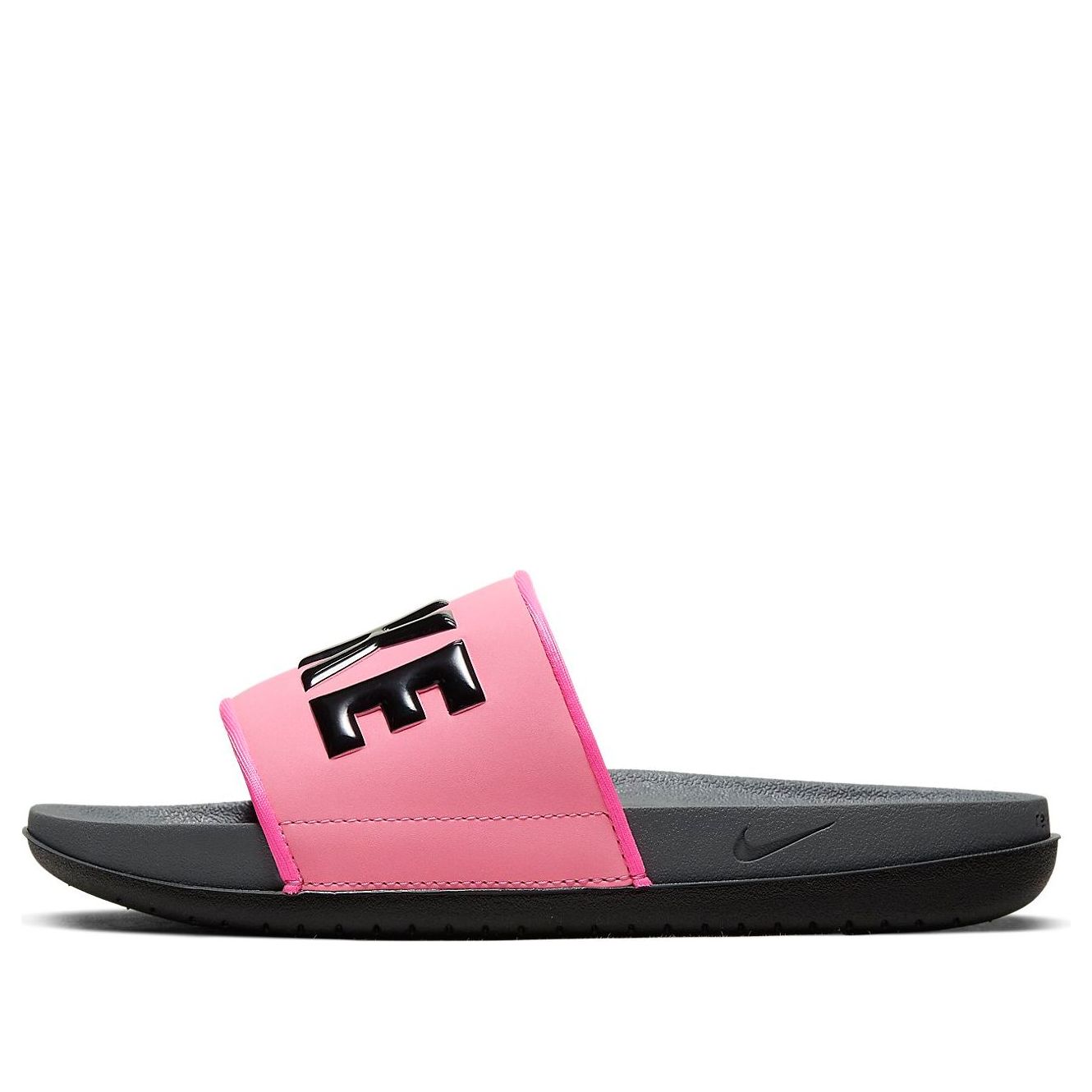 (WMNS) Nike Offcourt Slipper Black/Pink BQ4632-600