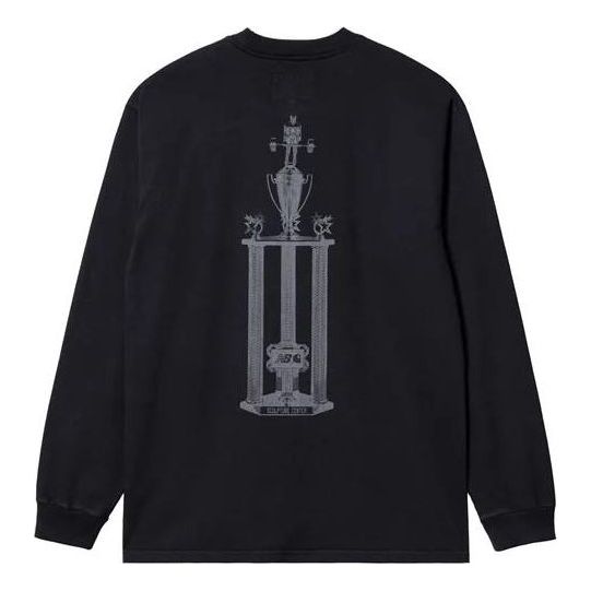 New Balance x Carhartt WIP Graphic Long Sleeve Tee Asia Sizing 'Black' MT21574-ECL