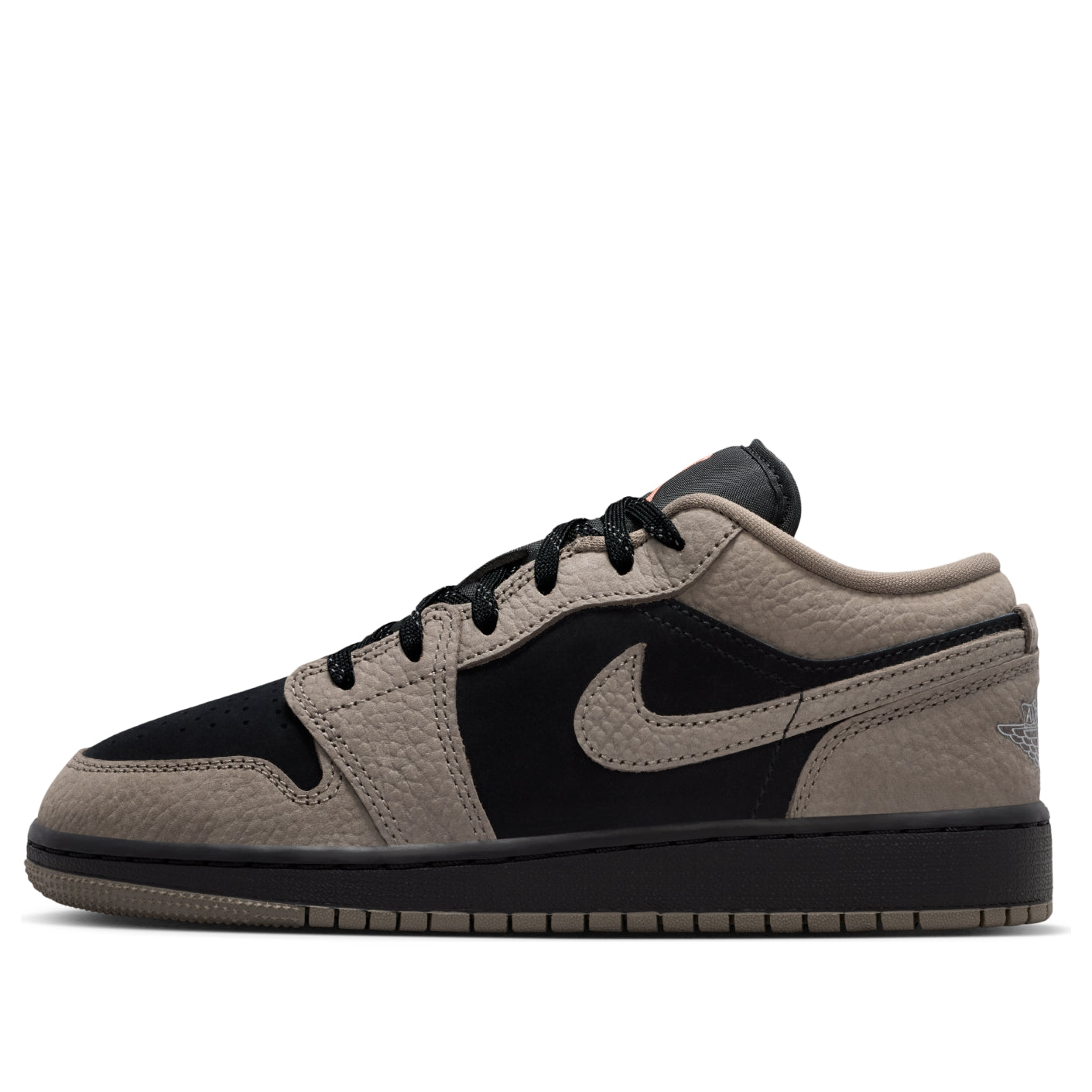 (GS) Air Jordan 1 Low SE 'Black Olive Grey' IB7111-005