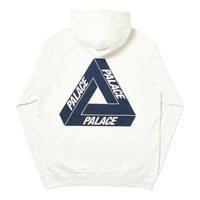 PALACE Slub Hood Ecru Back Printing Unisex White P18FW058