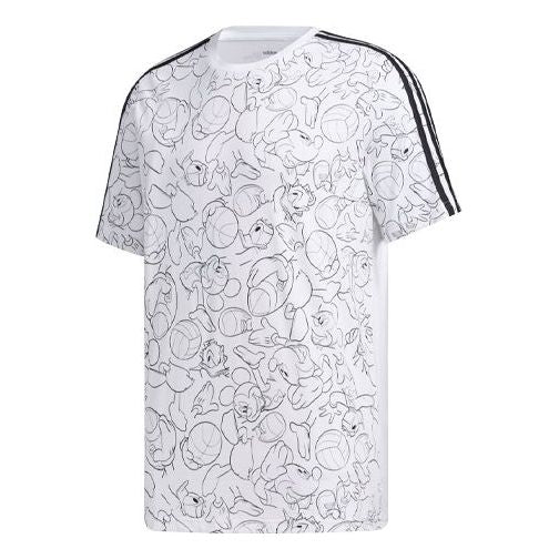 adidas M Dsny Aop T Training Sports White GD5861
