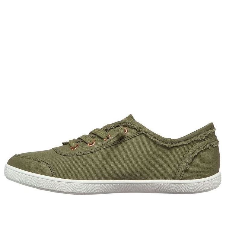 (WMNS) Skechers Bob's B Cute Low-Top Sneakers Green 33492-OLV