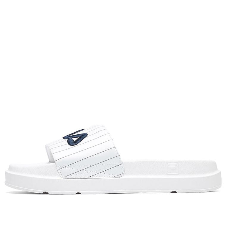 (WMNS) FILA Thick Sole Beach White Slippers F12W024610FWT