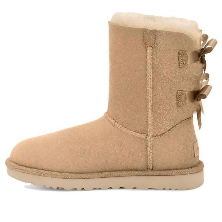 (WMNS) UGG Bailey Bow II Boot 'Mustard Seed' 1016225-MDSD
