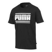 PUMA Graphic Logo Tee 'Black' 580191-01
