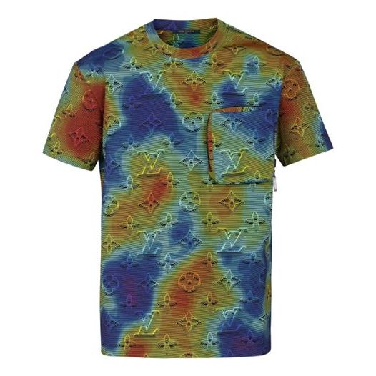 LOUIS VUITTON LV Monogram Foldable 3D Printed Unisex Multi-Color 1A5WA3