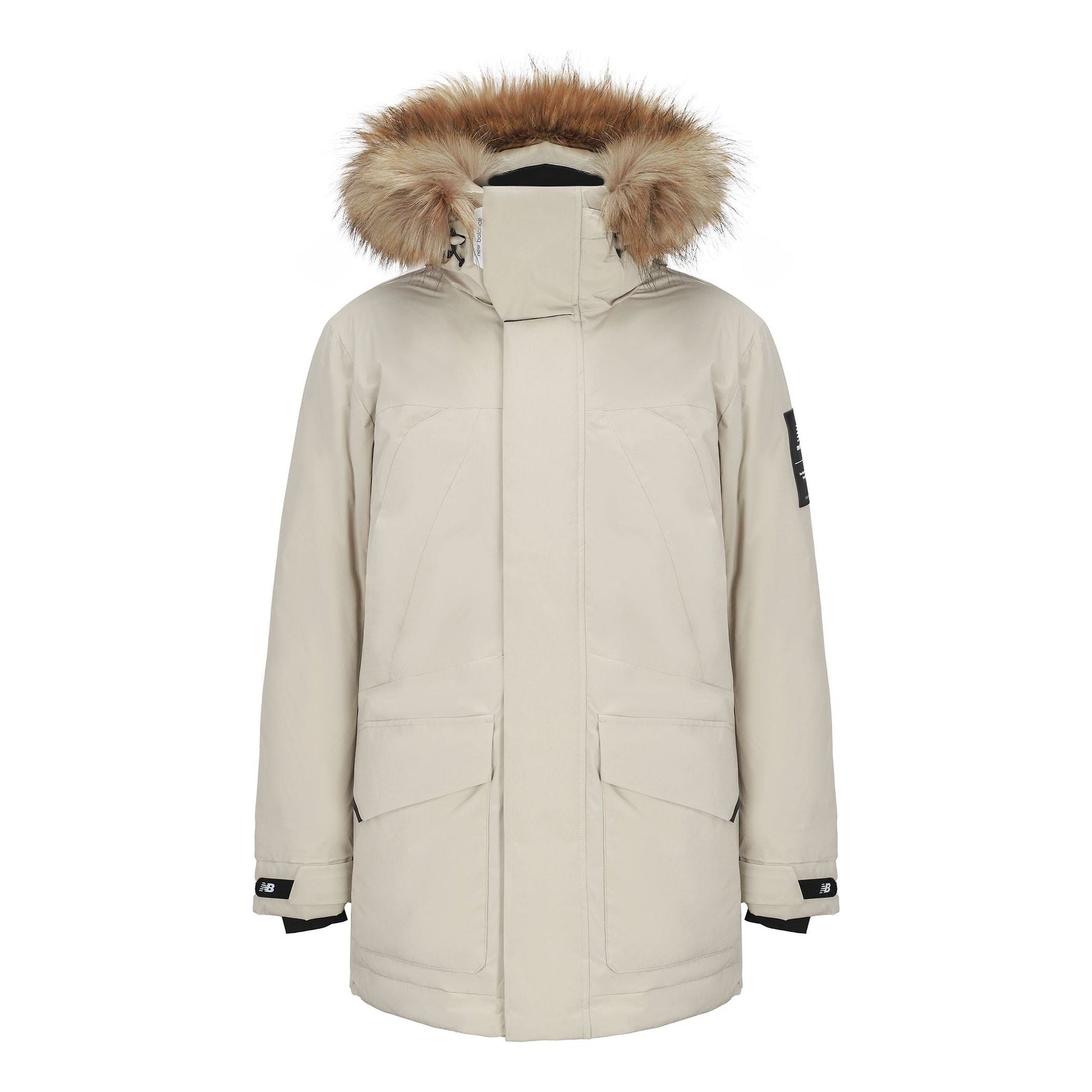 New Balance Warm Hooded Down Jacket Asia Sizing 'White' 5PB42201-DB