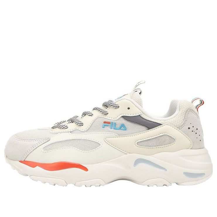 FILA Ray Tracer Low-Top Running Shoes White FS1SIB1252X_BEG