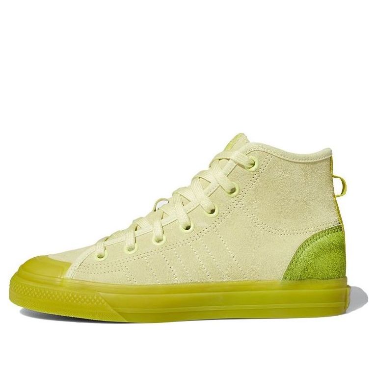 (WMNS) adidas Nizza Hi RF 'Ice Yellow Green' FW4542