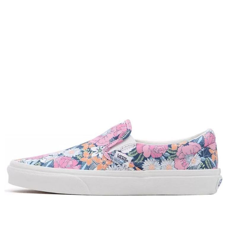 Vans Retro Floral Classic Slip-On 'Pink Blue' VN0A5JMHB0G