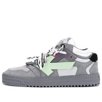 Off-White Off-Court Low Top Sneaker 'Grey White Green' OMIA151F20LEA0010551