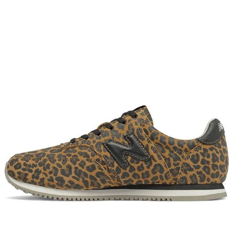 (WMNS) New Balance Comp 100 Animal Print Trainers Black/Brown WLC100UA