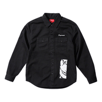 Supreme x The Crow Work Shirt 'Black White Red' SUP-FW21-181