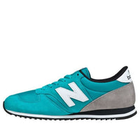 New Balance 420 Series Shock Absorption Non-Slip Wear-resistant Low Tops Light Blue U420BKW