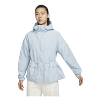 (WMNS) Nike Sportswear Everything Wovens Oversized Hooded Jacket 'Light Armoury Blue' FN3670-440