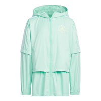 (GS) adidas JG Summer Jacket 'Green' IA8194