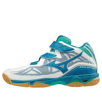 (WMNS) Mizuno Wave Artemis 4 Mid 'White Green Blue' V1GC185836