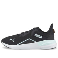 (WMNS) PUMA Platinum Shimmer 'Black White Blue' 195265-06
