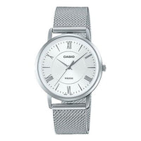 Casio Dress Analog Watch 'Silver White' LTP-B110M-7AV