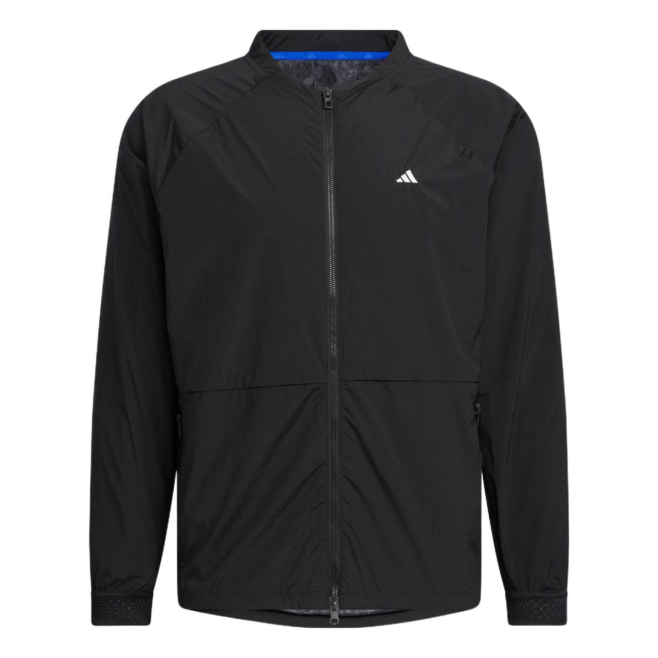 adidas Statement Windproof Jacket 'White Blue' HT0005