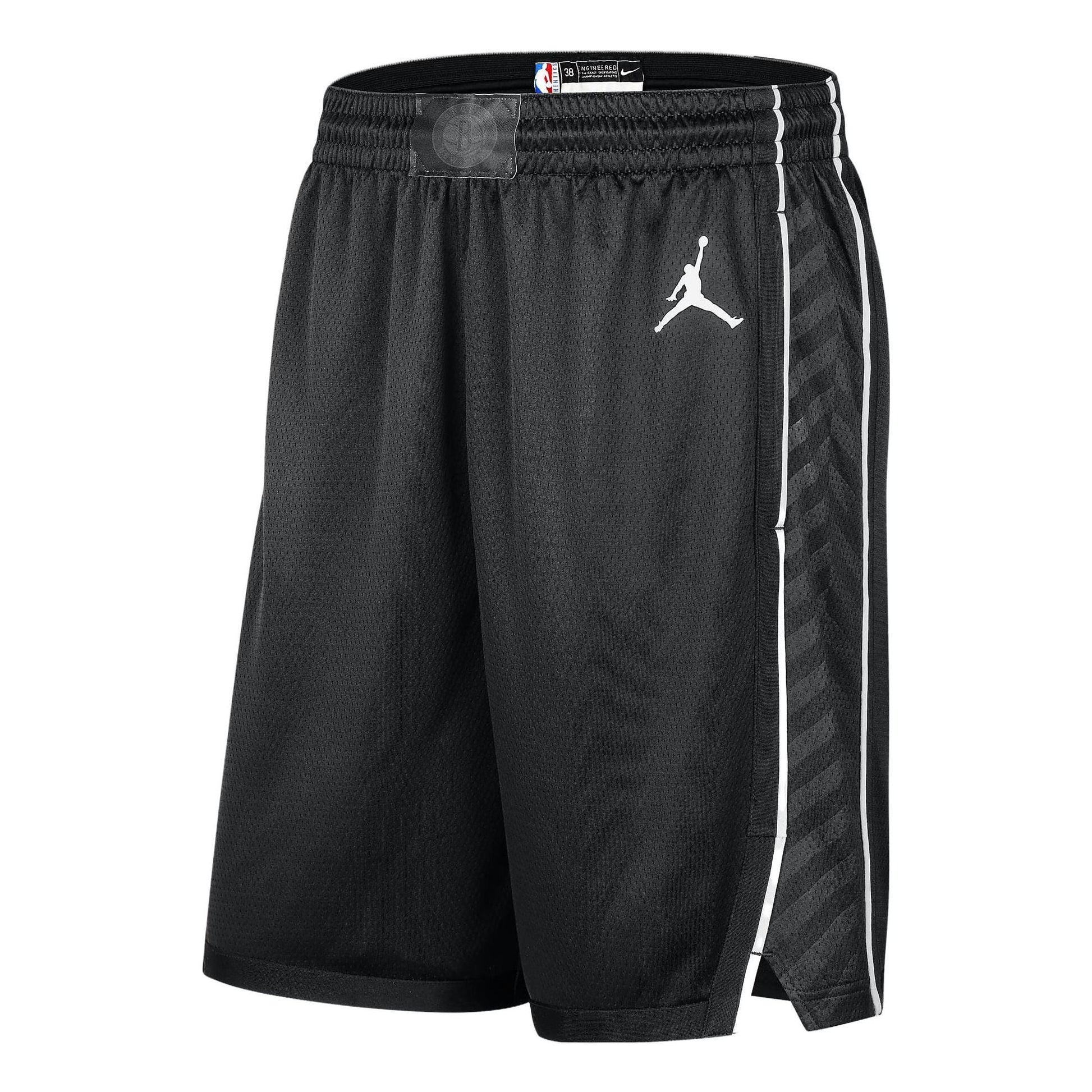 Air Jordan Dri-FIT NBA Brooklyn Nets Statement Edition Swingman Basketball Shorts 'Black' DO9423-010
