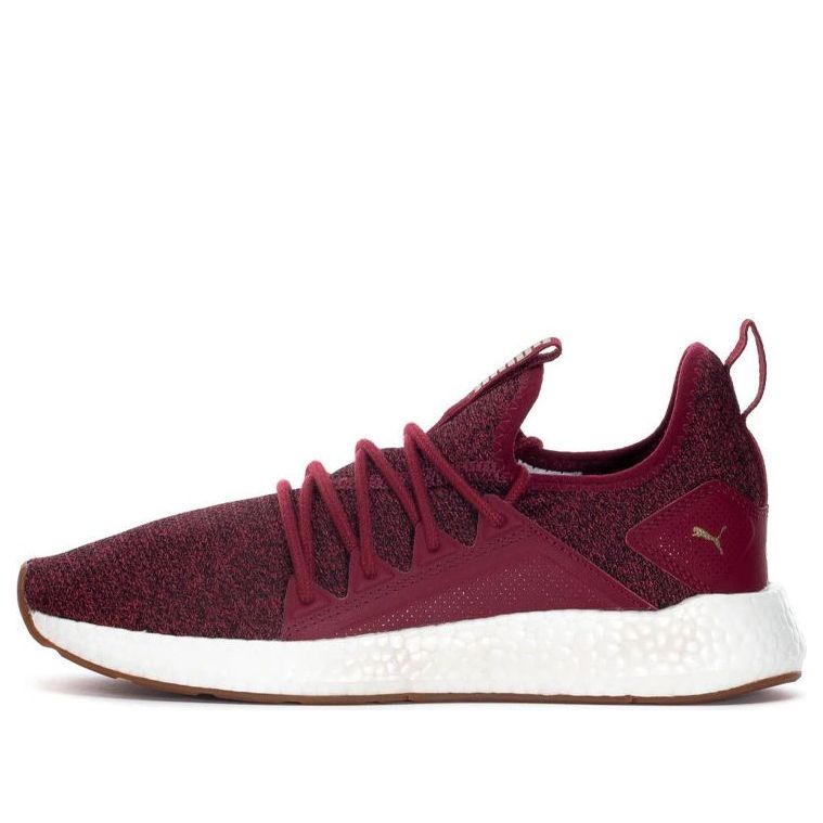 (WMNS) PUMA Nrgy Neko Knit Low-Top Sneakers Red/White 191477-05