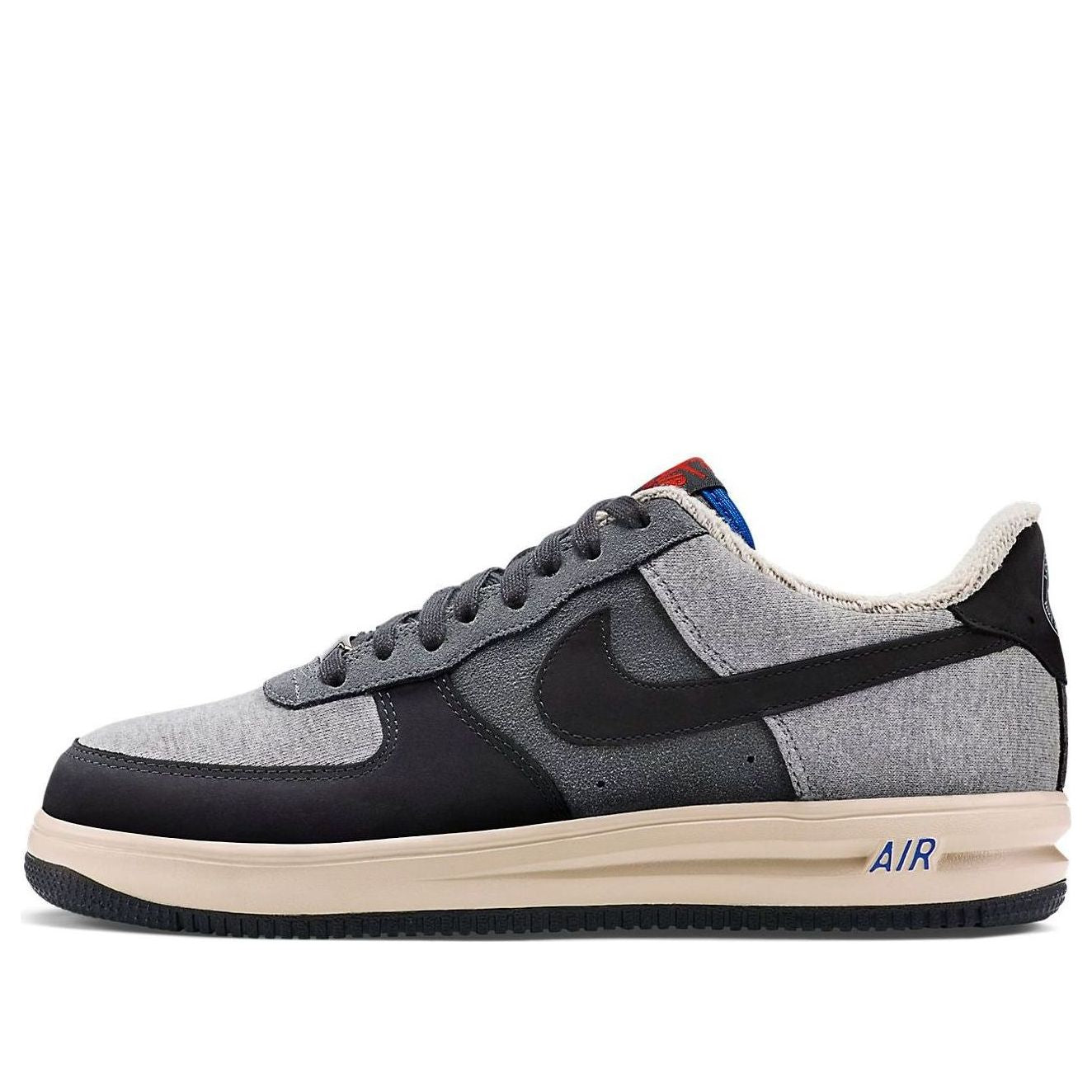 Nike Lunar Force 1 Loop Wheeler QS 'Grey Heather Anthracite Dark Grey Sand' 728937-002