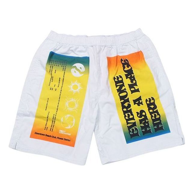 Converse x Rokit Baggie Short Asia Sizing 'White' 10020774-A01