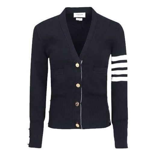 (WMNS) THOM BROWNE Cardigan 'Navy' FKC207A-00219-415