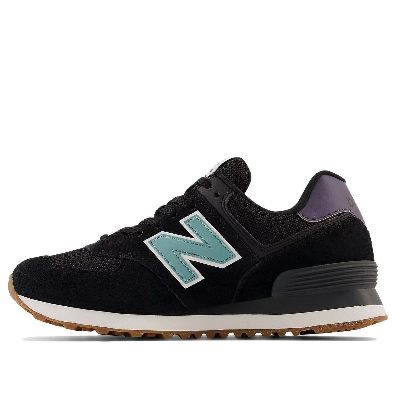 (WMNS) New Balance 574 'Black Green' WL574RA