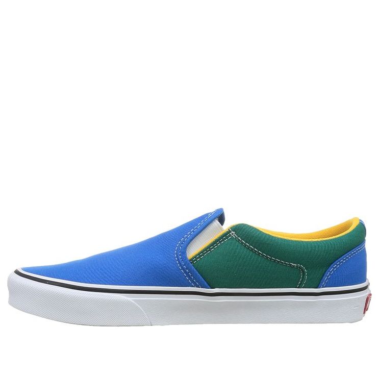 Vans Unisex Low-Top Sneakers Blue/Yellow VN000SEQ9AV