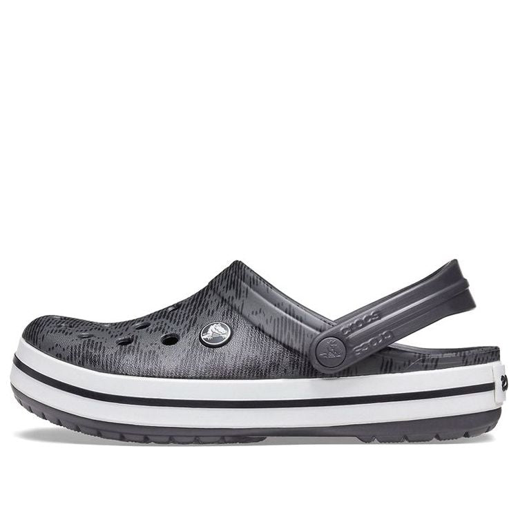 Crocs Crocband Clogs 'Grey Black' 206474-02W