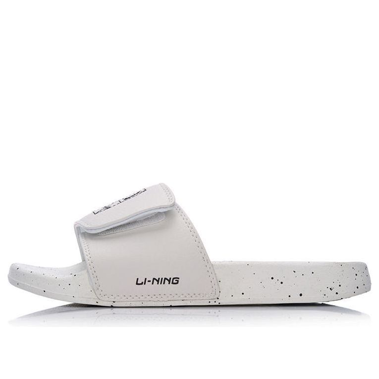 (WMNS) Li-Ning Sport Slides 'White' AGAM014-1