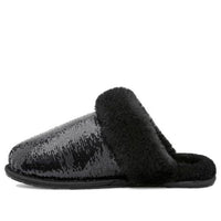 (WMNS) UGG Scuffette II Mirror Ball 'Black' 1151290-BLK
