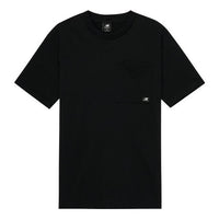 New Balance Essentials Pocket Fleece T-shirt Asia Sizing 'Black' MT31542-BK