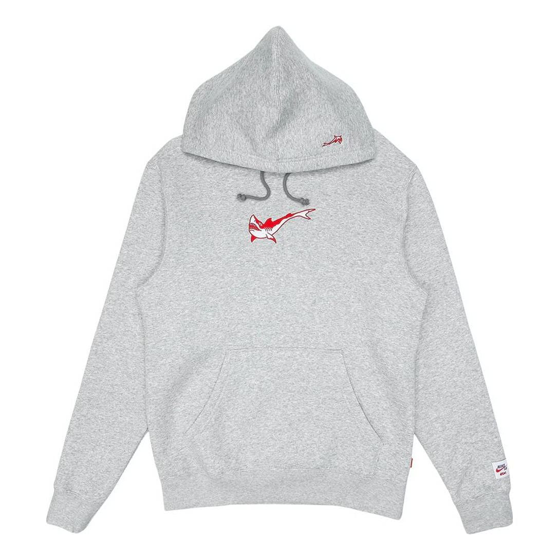 Nike Cartoon Printing Hoodie Men's Grey DJ3680-050