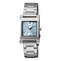 CASIO Fashion Stylish Steel Strip Waterproof Quartz Watch Blue Stainless Steel Strap LTP-1237D-2A2