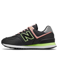 (WMNS) New Balance 574 v2 Shoes Black/Pink WL574WB2