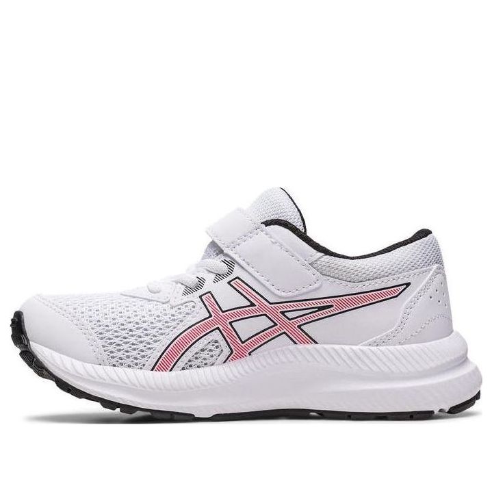 (PS) ASICS Contend 8 'White Electric Red' 1014A258-103