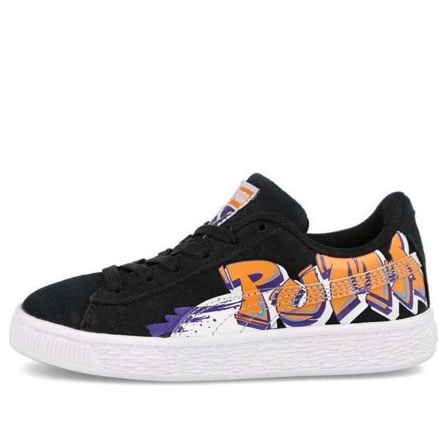 (PS) PUMA Suede Street Art Sneakers Black 380890-01