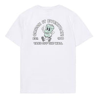 Men's Vans Funny Printing Short Sleeve White VN0A4UQPWHT