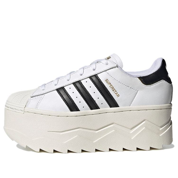 (WMNS) adidas Superstar Platform 'White Black' H03879