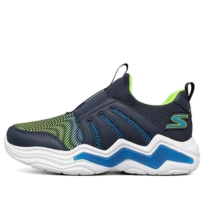 Skechers Lighted K Blue/Green 400127L-NVLM