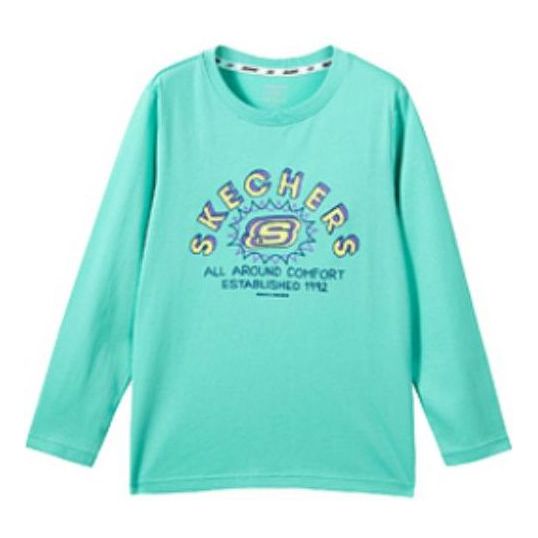 (GS) Skechers Logo Graphic Crew Sweater 'Multi-Color' L422K089
