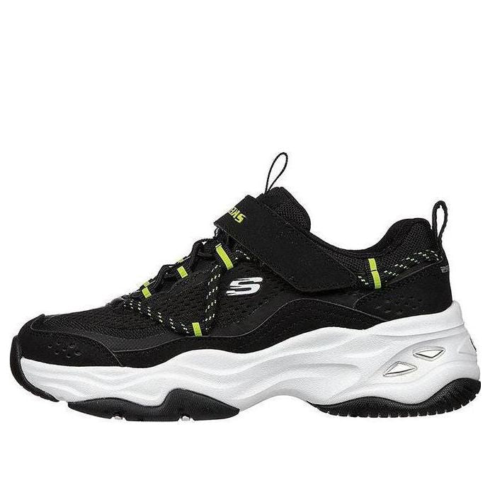 (GS) Skechers D'LITES 4.0 'Black' 405210L-BKGY