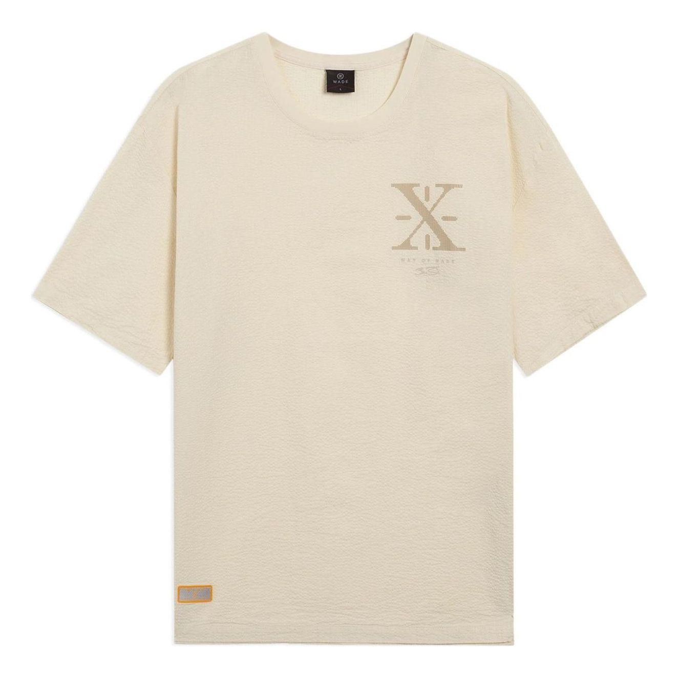 Li-Ning Wade Lifestyle Tee 'Beige' ATSS421-5