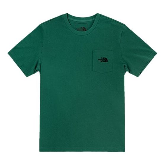 THE NORTH FACE Outdoor Breathable Couple Style Short Sleeve Green 4NEV-NL1