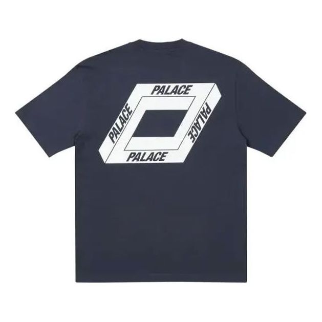PALACE Unisex Dodgy But Lush Logo Printing Tee Blue P20TS175
