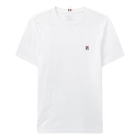 FILA Stripe Contrasting Colors Athleisure Casual Sports White F11M021109F-WT