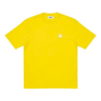 PALACE Minimalistic Triangle Round Neck Short Sleeve Yellow T-Shirt P20TS212